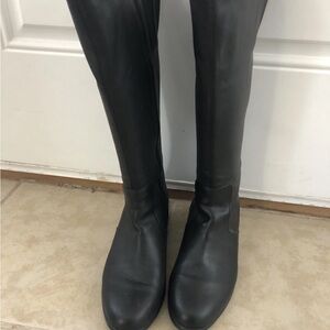Fitzwell Black Women's Knee-High Boots